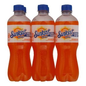 Diet Sunkist Orange Soda  (Single/16.90 FL OZ Plastic Bottle)