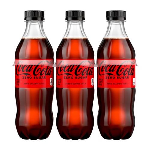Coca-Cola Zero Calorie Cola Zero Sugar (Single/16.90 FL OZ Plastic Bottle)