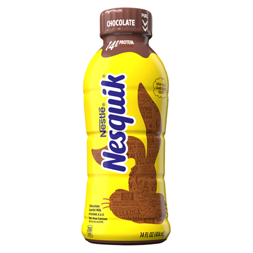 Milk Nesquik Chocolate (Single/14 oz Bottle)