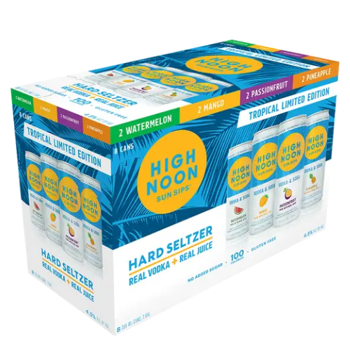 High Noon Tropical Variety Pack (8 pack Cans/12 oz Cans)