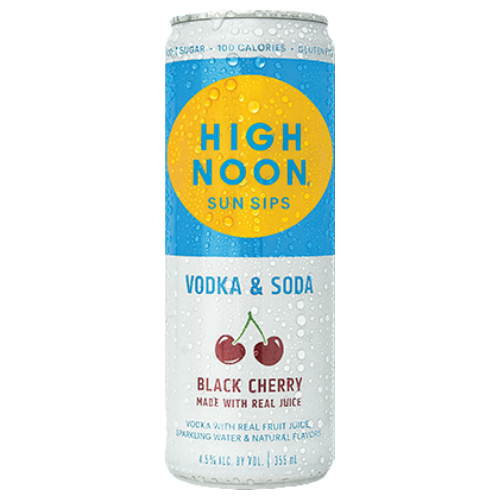 High Noon Seltzer Black Cherry (4 Pack/12 oz Cans)