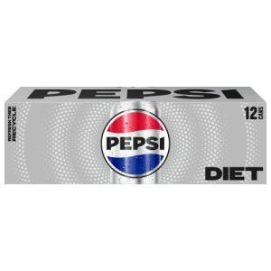 Diet Pepsi Soda Cola 12 Count (12 Fl Oz)