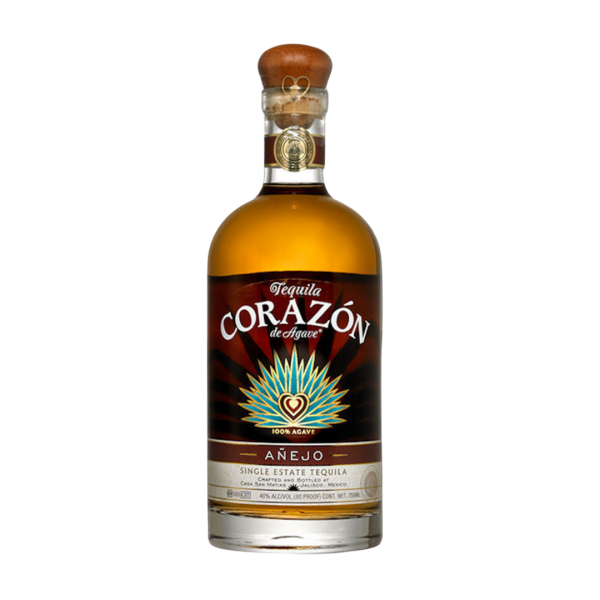 Corazon de Agave Anejo Tequila (Single/750.00 ML Glass Bottle)