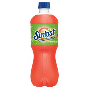 Sunkist Watermelon Lemonade Soda bottle (20 fl oz)