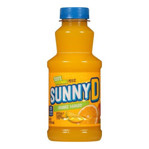 Sunny D Citrus Punch Orange Mango (Single/16.00 FL OZ Plastic Bottle)