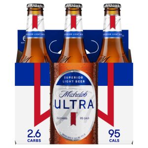 Michelob Ultra® Light Beer 12 fl. oz. Bottles (6 Pack)
