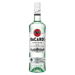 Bacardi Superior Rum (Single/375ml)
