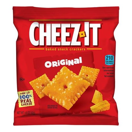 Cheez-It Baked Snack Crackers Original (Single/1.50 OZ Foil Bag)
