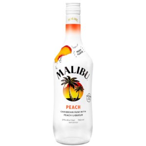 Malibu Peach Caribbean Rum (Single/750mL)