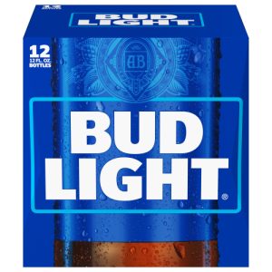 Bud Light® Beer 12 fl. oz. Bottles (12 Pack)