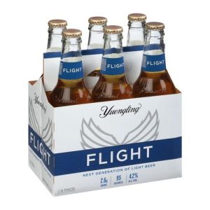 Yuengling Flight Light Beer Bottle (6 Pack/12 FL OZ Bottle)