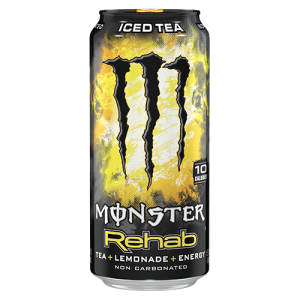 Monster Energy Rehab Lemonade Tea (Single/16 oz Can)