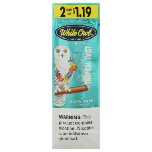 White Owl Tropical Twist Cigarillos (2 ea)