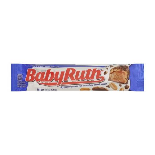 Baby Ruth Candy Bar  (Single/1.90 OZ Foil Wrapper)