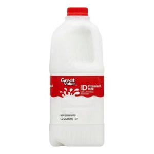 Great Value Whole Milk Vitamin D (Single/0.50 GAL Plastic Jug)