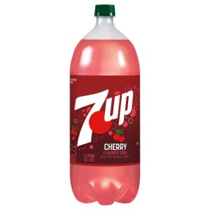 7UP Cherry Flavored Soda 2 L bottle