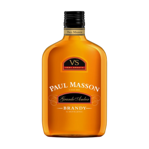 Paul Masson 80 Proof Grande Amber VS Brandy Bottle (Single/200 ml)
