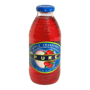 Mr. Pure Apple Cranberry Juice Bottle (Single/32 fl oz)