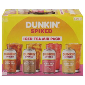 Dunkin' Spiked 4 Style Iced Tea Mix Pack 12 - Cans (12 oz)