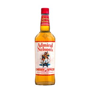 Admiral Nelson's Cherry Spiced Rum (Single/750.00 ML Glass Bottle)