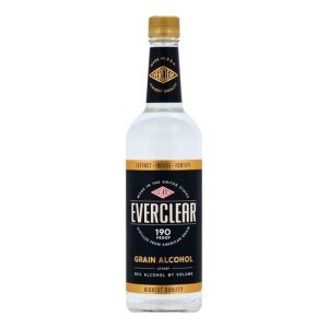 Everclear Grain Alcohol (Single/750.00 ML Glass Bottle)