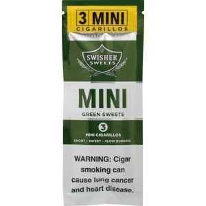 Swisher Sweets SWISHER SWEETS CIGAR MINI GREEN (3 CT)