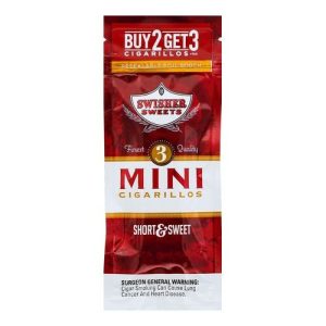 Swisher Sweets Mini Cigars - Reseable Pouch (Single/3.00 PK)