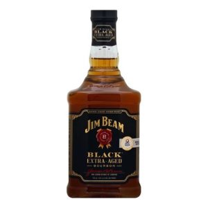 Jim Beam Black Extra Aged Kentucky Straight Bourbon Whiskey (Single/750.00 ML Glass Bottle)