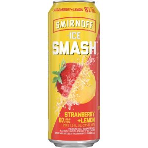 Smirnoff Ice Smash Strawberry + Lemon (Single/24oz)