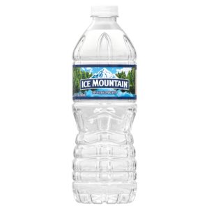 ICE MOUNTAIN Brand 100% Natural Spring Water 16.9-ounce plastic bottle