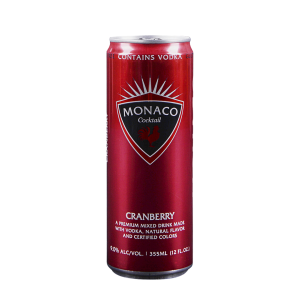 Monaco Cocktail Cranberry Cocktail (Single/12.00 FL OZ Aluminum Can)