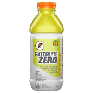 Gatorade Gatorlyte Zero Sugar Electrolyte Beverage Lemon Lime (20 Fl Oz)