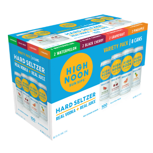 High Noon Variety Pack (8 Pack/12 oz Cans)