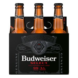 Budweiser Select Light Lager Beer (6 ea)