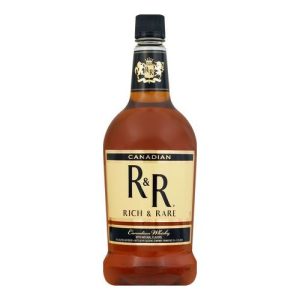 R & R Rich & Rare Blended Canadian Whisky (Single/1.75 LT Glass Bottle)