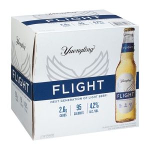 Yuengling Flight Light Beer Bottle (12 Pack/12 FL OZ Bottle)