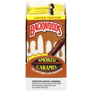 Backwoods Smoked Caramel Cigars 8 - 5 Cigar Packs