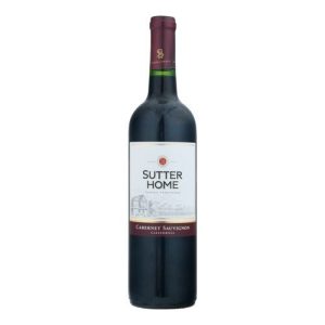 NV Sutter Home Family Vineyards Cabernet Sauvignon None (Glass Bottle/750.00 ML)