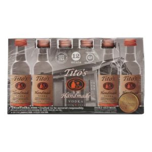 Tito's Handmade Vodka (12 Pack/50 mL)