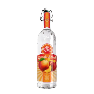 360 Georgia Peach Vodka (Single/50.00 ML Plastic Bottle)