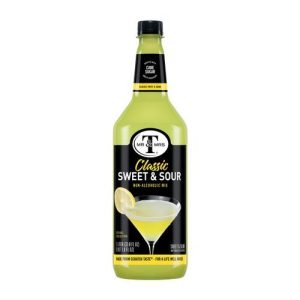 Mr & Mrs T Sweet & Sour Mix (Single/33.80 FL OZ Plastic Bottle)