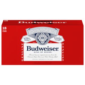 Budweiser Beer (18 ea)