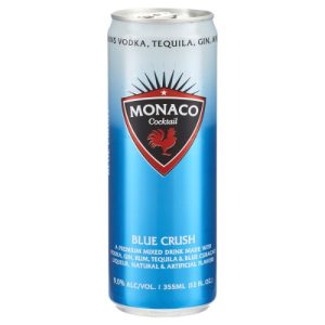 Monaco Cocktail Blue Crush Cocktail (Single/12.00 FL OZ Aluminum Can)