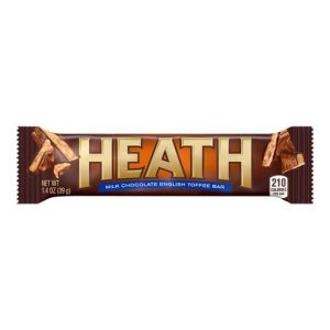 Heath Milk Chocolate English Toffee Bar  (Single/1.40 OZ Foil Wrapper)