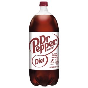 Dr Pepper Diet Soda 2.1 quart