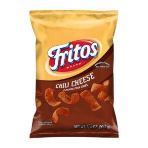 Fritos Flavored Corn Chips Chili Cheese (Single/3.50 OZ Foil Bag)