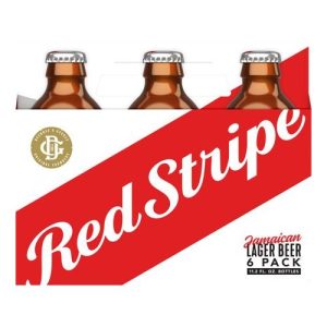 Red Stripe Jamaican Style Lager Bottle (6 Pack/11.2 FL OZ Bottle)