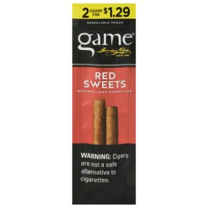 Game Red Sweets Cigarillos (2 ea)