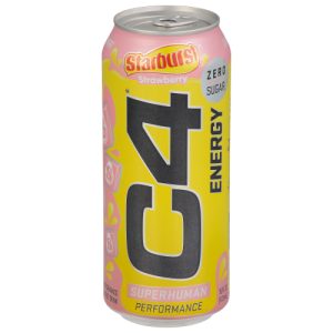 C4 Zero Sugar Performance Starburst Strawberry Energy Drink (16 fl oz)