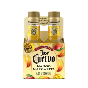 Jose Cuervo Margaritas Mango Margarita - 4-Pack (Single/800.00 ML Carrier)